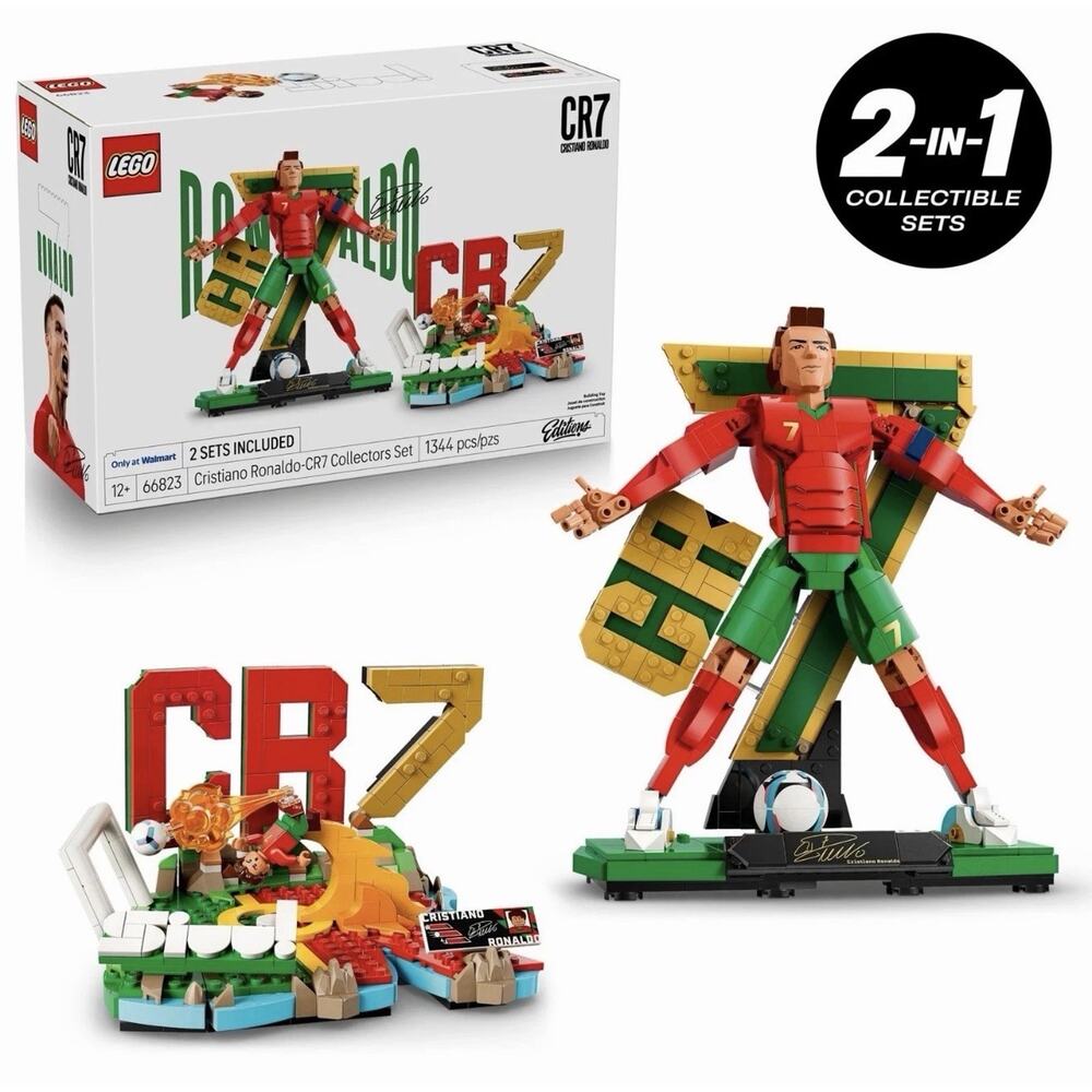LEGO 66823 Editions Cristiano Ronaldo Collector's Set Co-Pack, Building Toy with - Picture 5 of 8